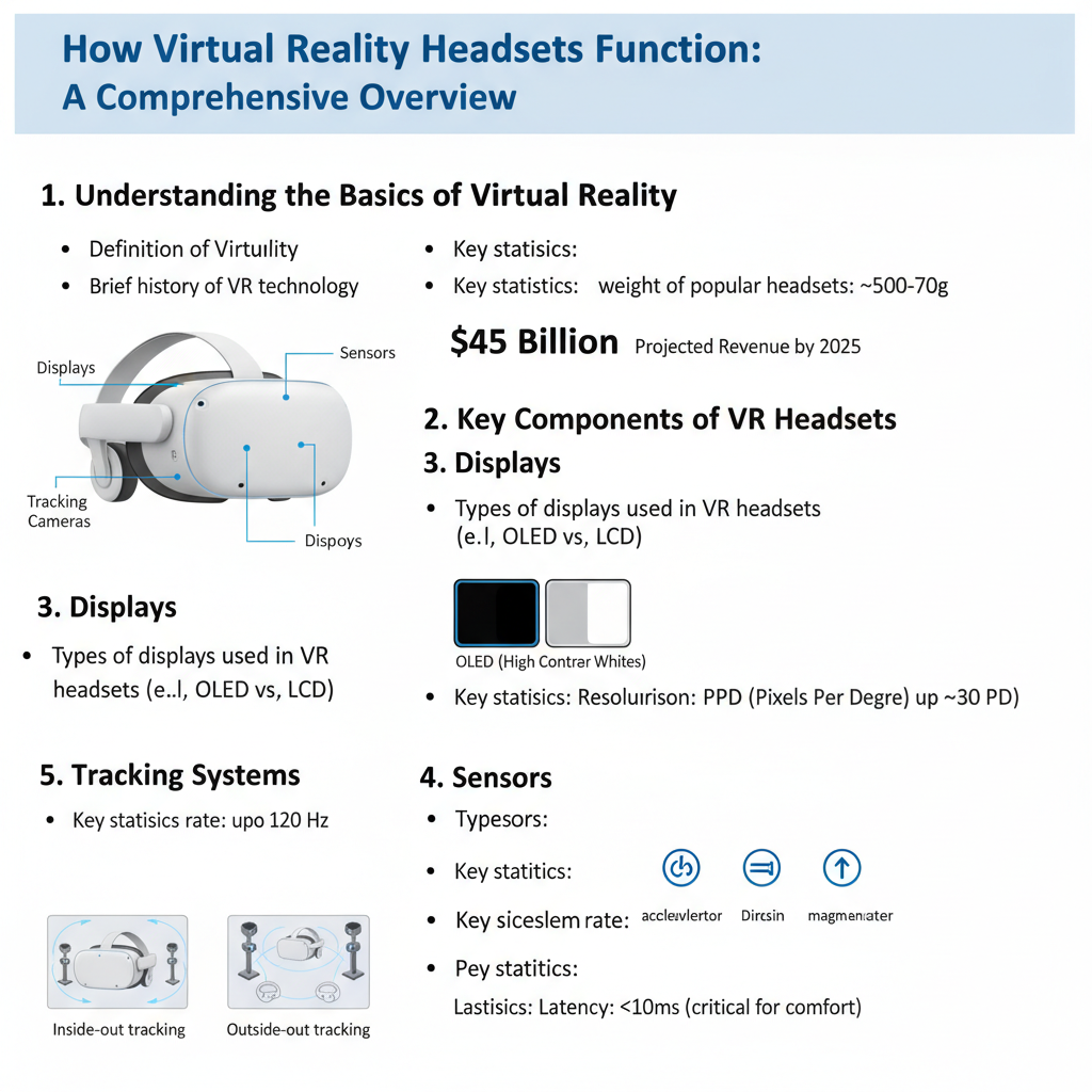 Infographic: How Virtual Reality Headsets Function: A Comprehensive Overview