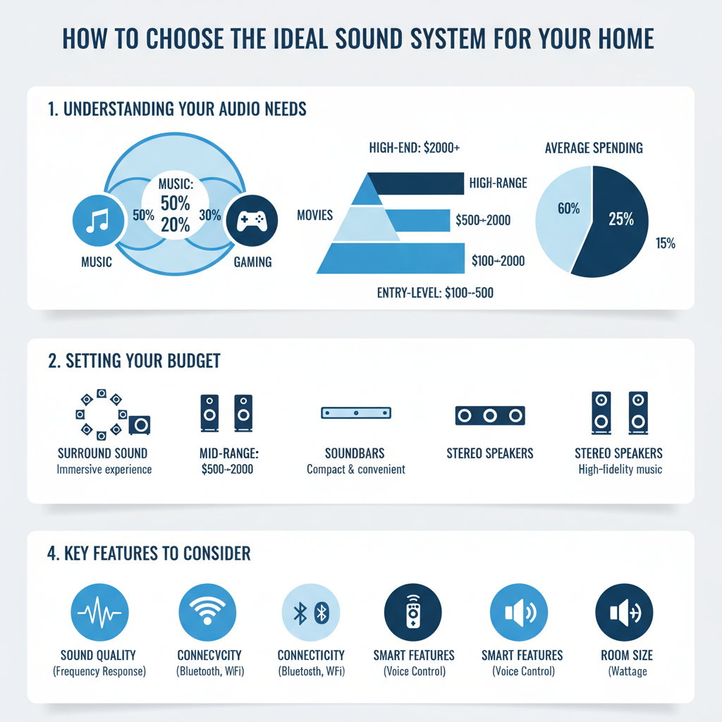 Infographic: How to Choose the Ideal Sound System for Your Home
