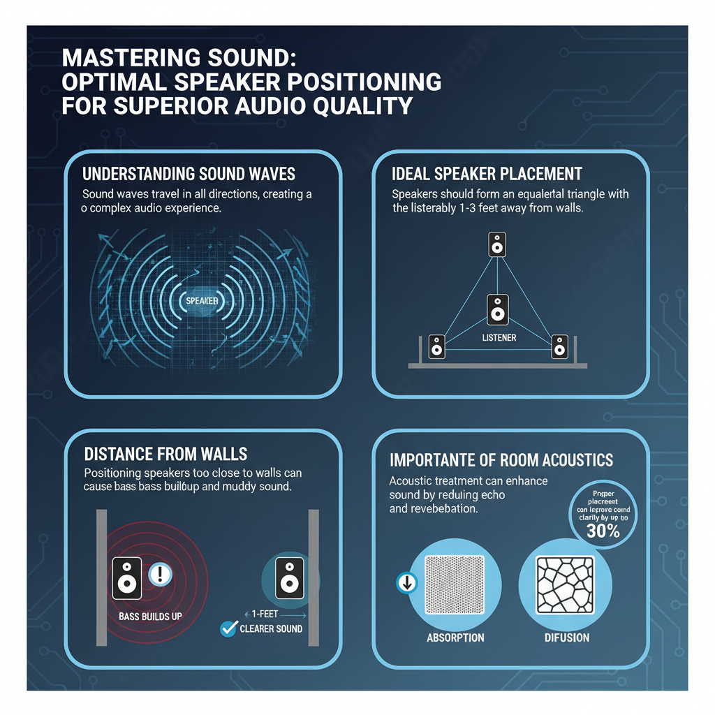 Infographic: How to Position Your Speakers for Optimal Sound Quality