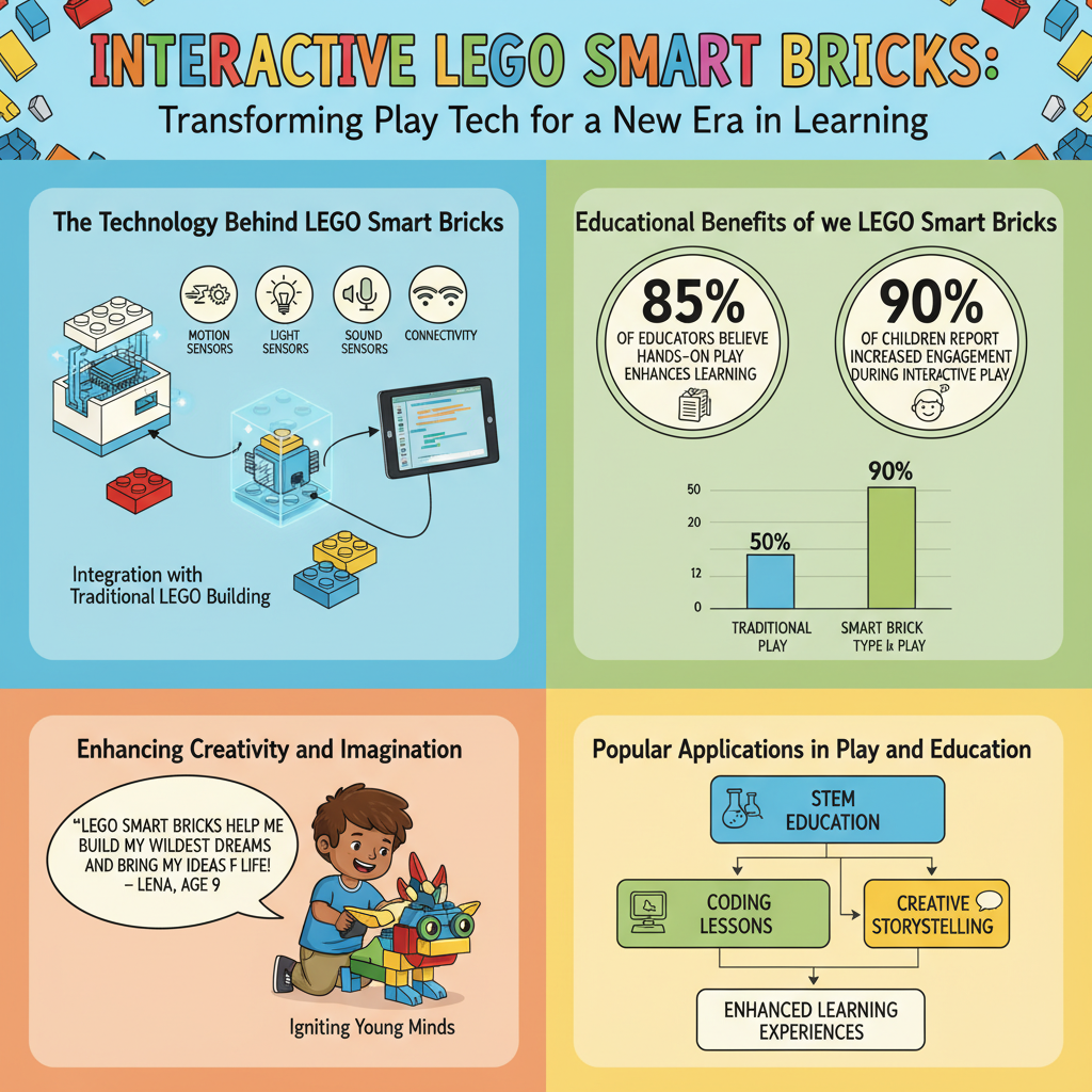Infographic: Interactive LEGO Smart Bricks for Play Tech: A New Era in Learning