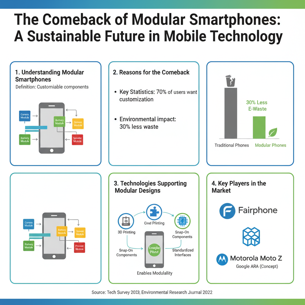 Infographic: Modular Smartphones Are Making a Comeback