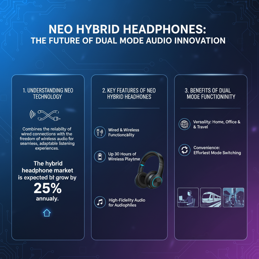 Infographic: Neo Hybrid Headphones: The Innovation of Dual Mode Gadgets