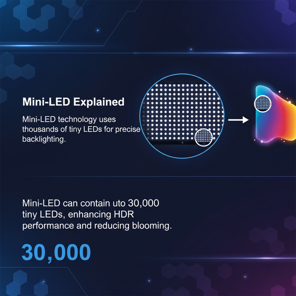 Infographic: **OLED vs. QLED vs. Mini-LED: Which Is the Superior Choice?**