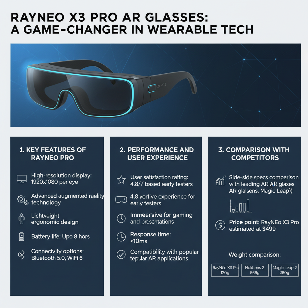 Infographic: RayNeo X3 Pro AR Glasses Review and Release Insights