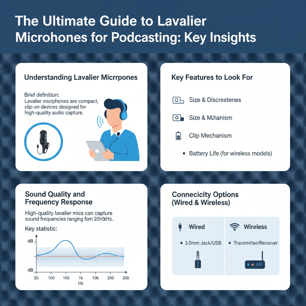 Infographic: Reviewing Lavalier Microphones for Podcasting: Key Insights