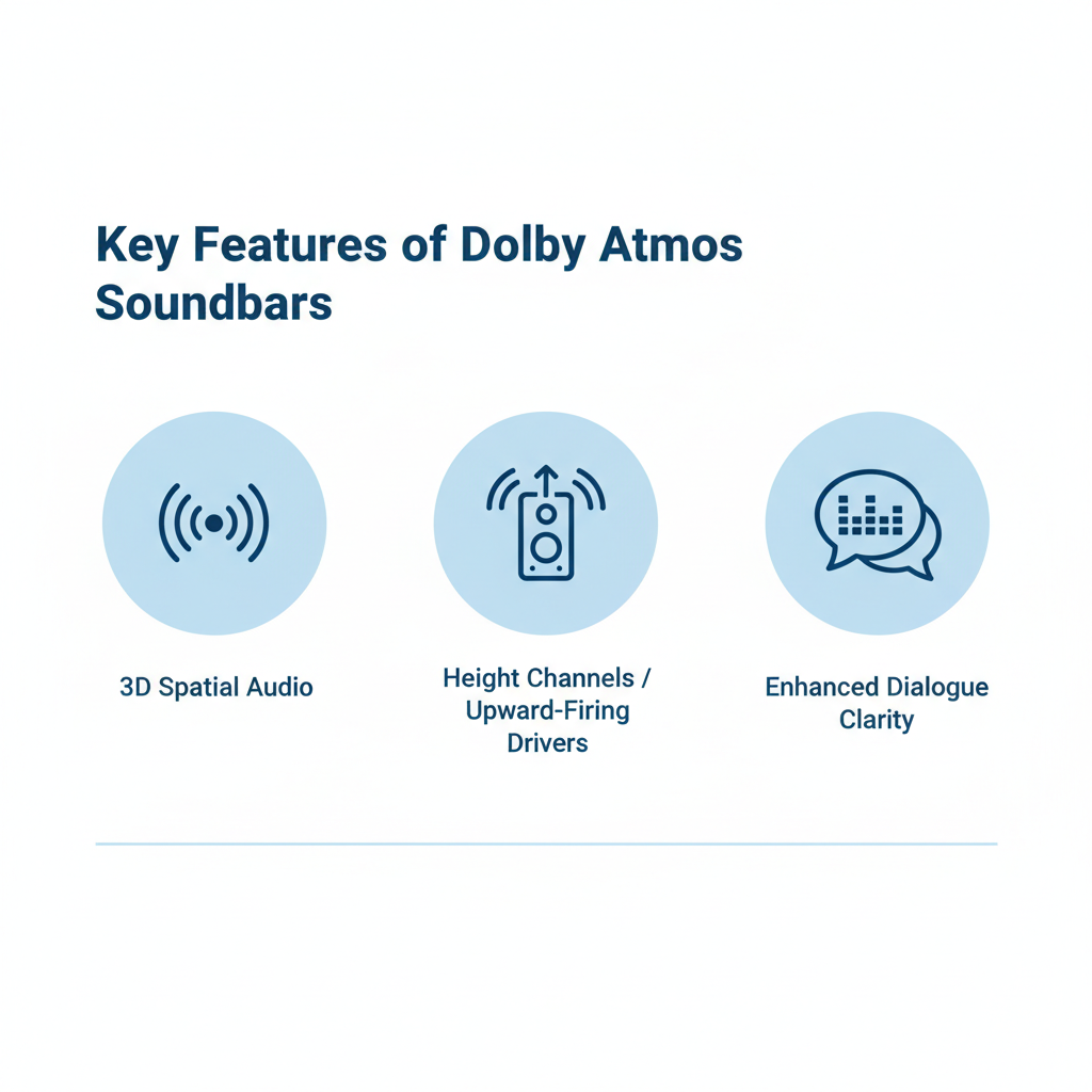 Infographic: Reviewing the Best Dolby Atmos Soundbars for Immersive Audio