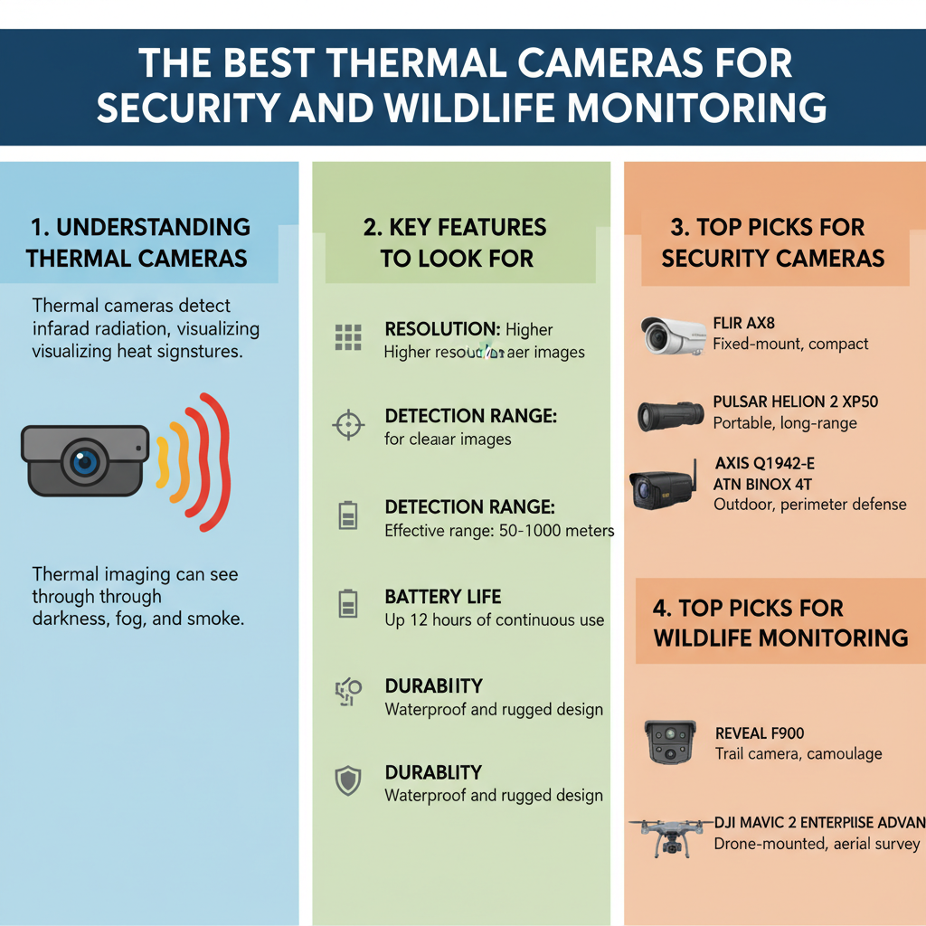 Infographic: The Best Thermal Cameras for Security and Wildlife Monitoring