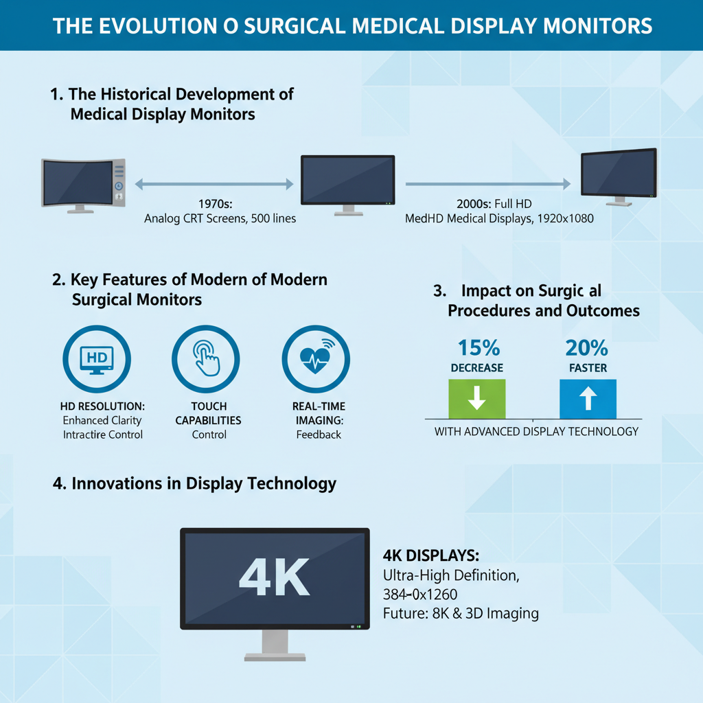 Infographic: The Evolution of Surgical Medical Display Monitors