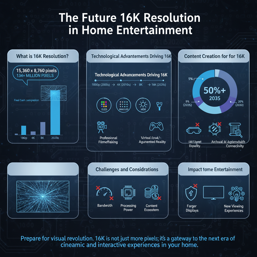 Infographic: The Future of 16K Resolution in Home Entertainment