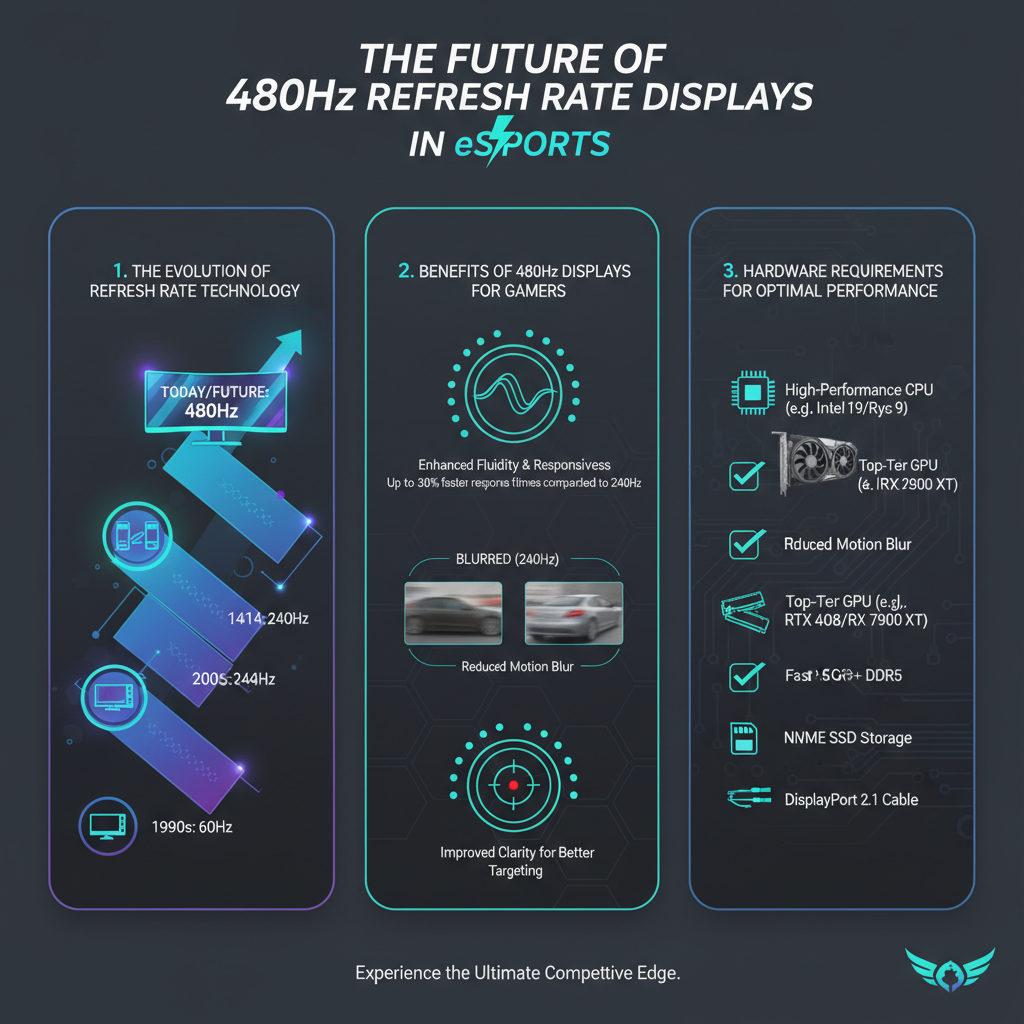 Infographic: The Future of 480Hz Refresh Rate Displays in eSports
