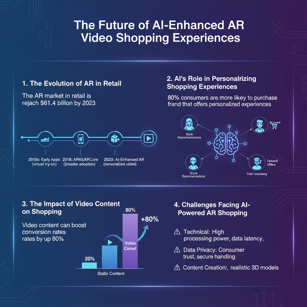 Infographic: The Future of AI-Enhanced AR Video Shopping Experiences