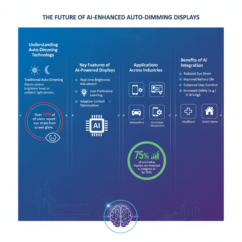 Infographic: The Future of AI-Enhanced Auto-Dimming Displays