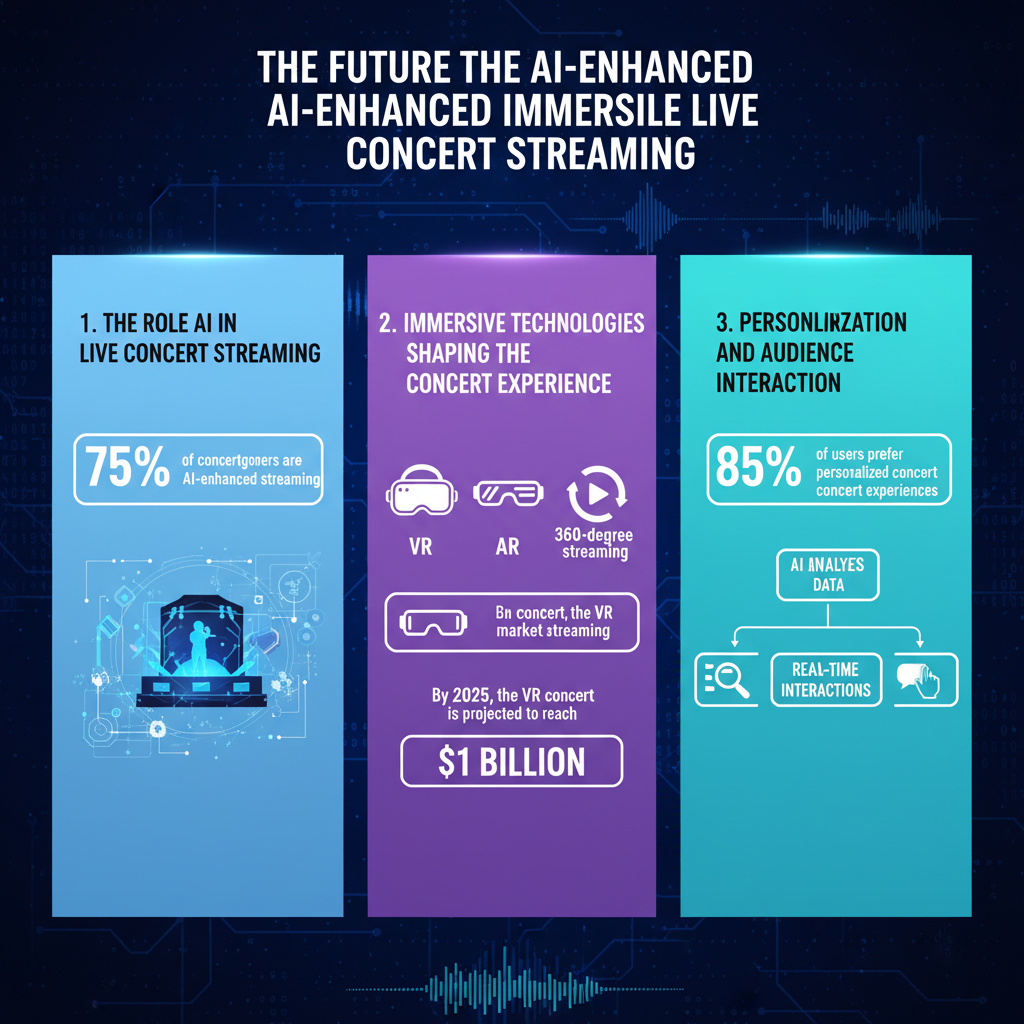 Infographic: The Future of AI-Enhanced Immersive Live Concert Streaming