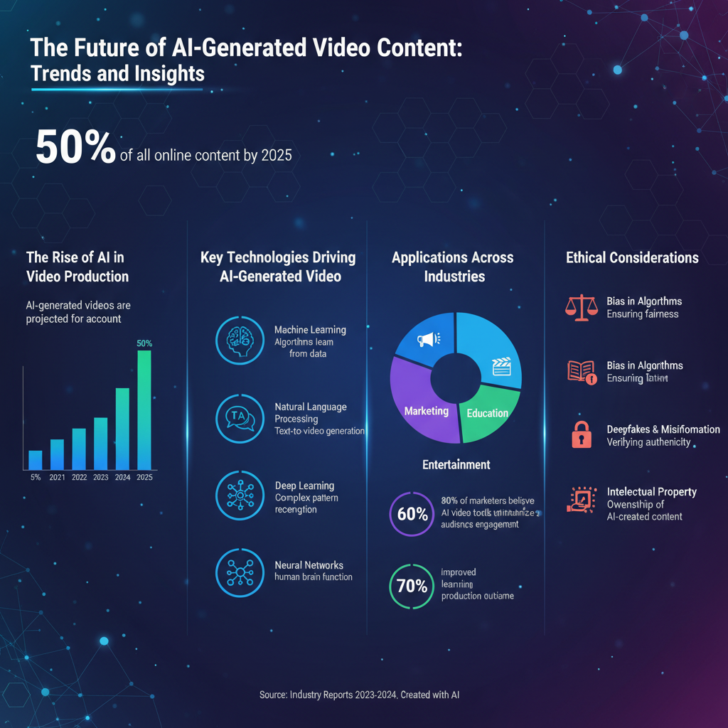 Infographic: The Future of AI-Generated Video Content: Trends and Insights