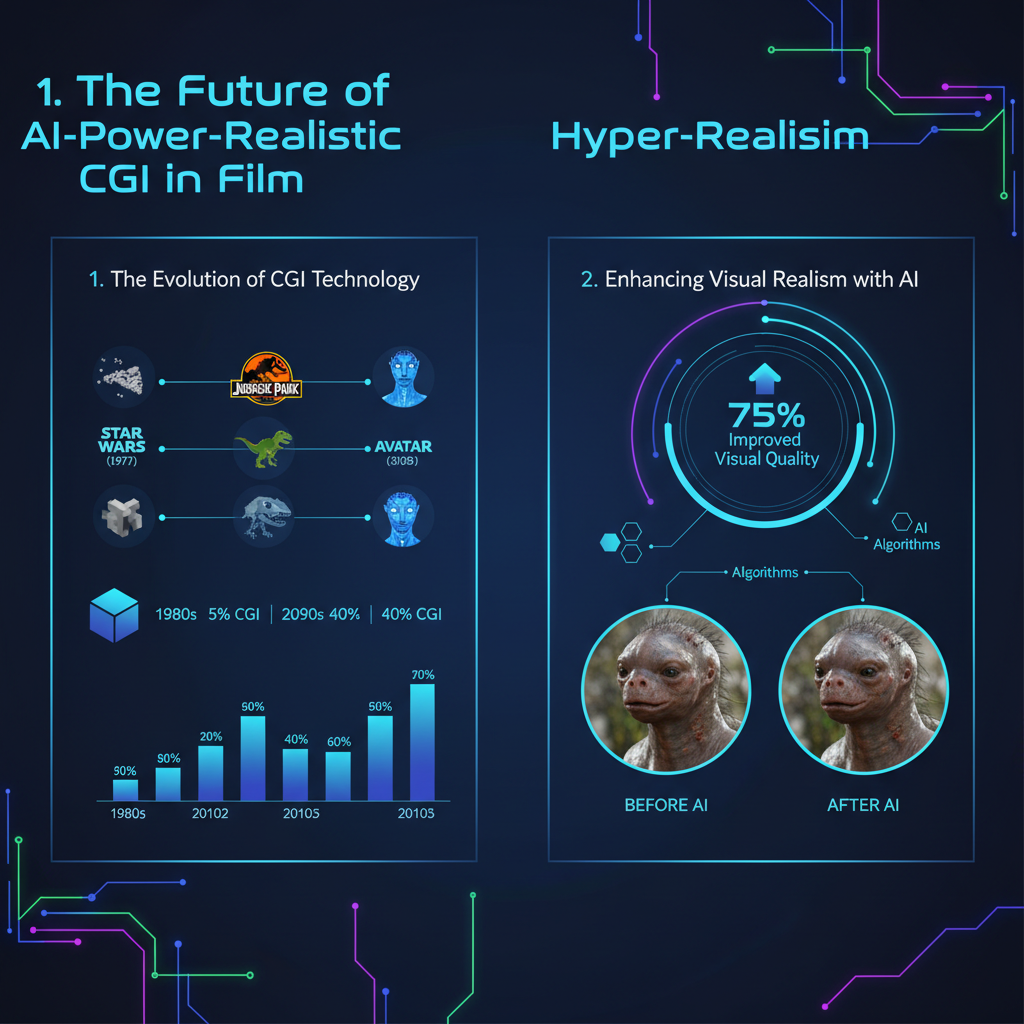 Infographic: The Future of AI-Powered Hyper-Realistic CGI in Film