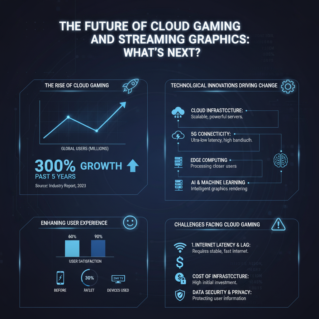 Infographic: The Future of Cloud Gaming and Streaming Graphics: What’s Next?