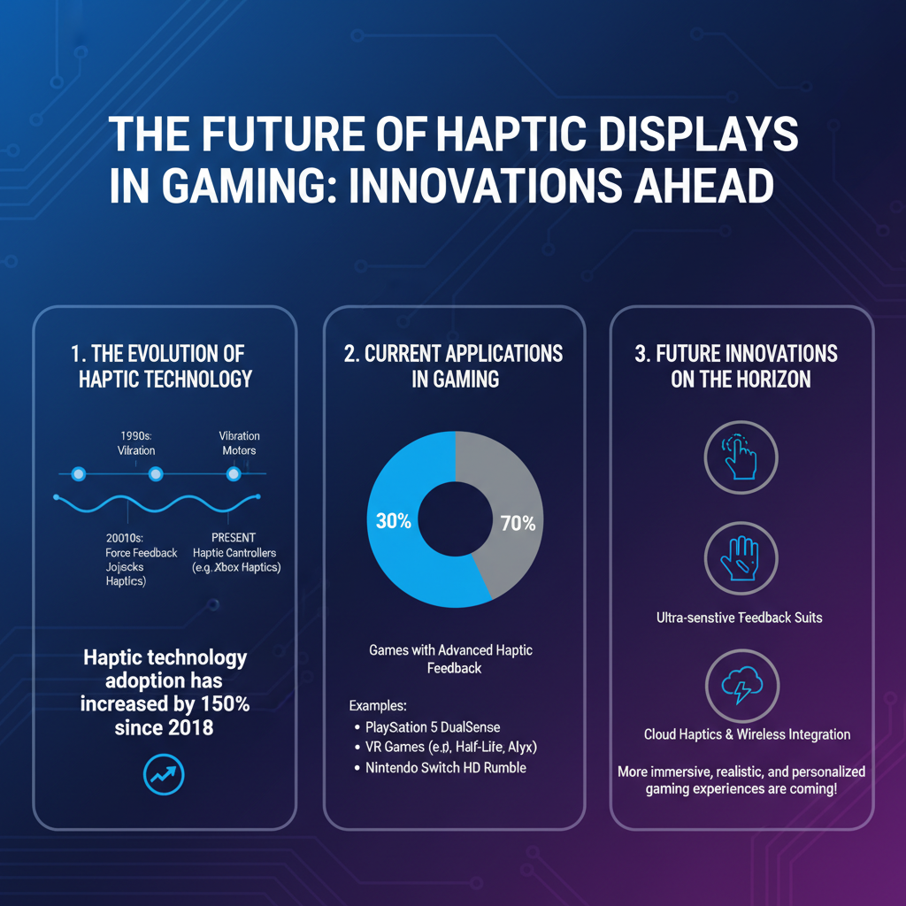 Infographic: The Future of Haptic Displays in Gaming: Innovations Ahead