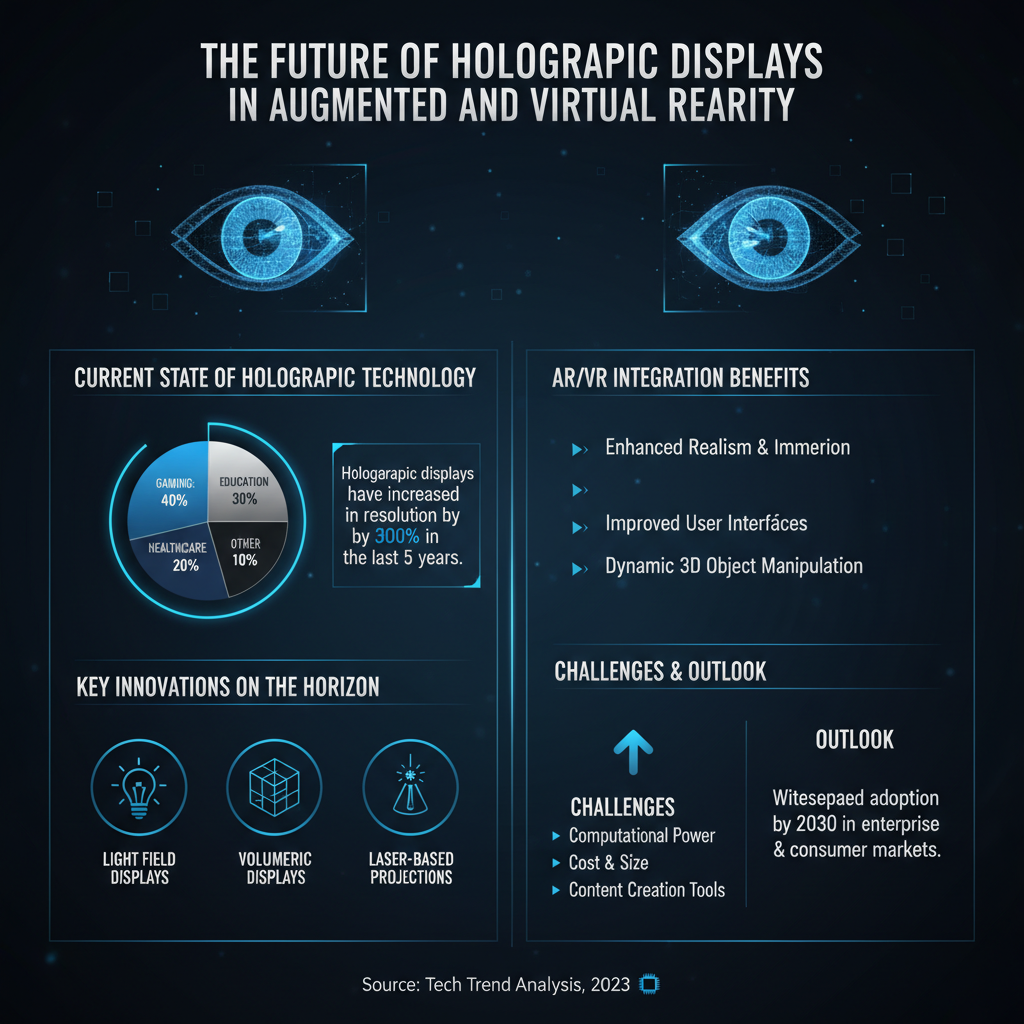 Infographic: The Future of Holographic Displays in AR and VR