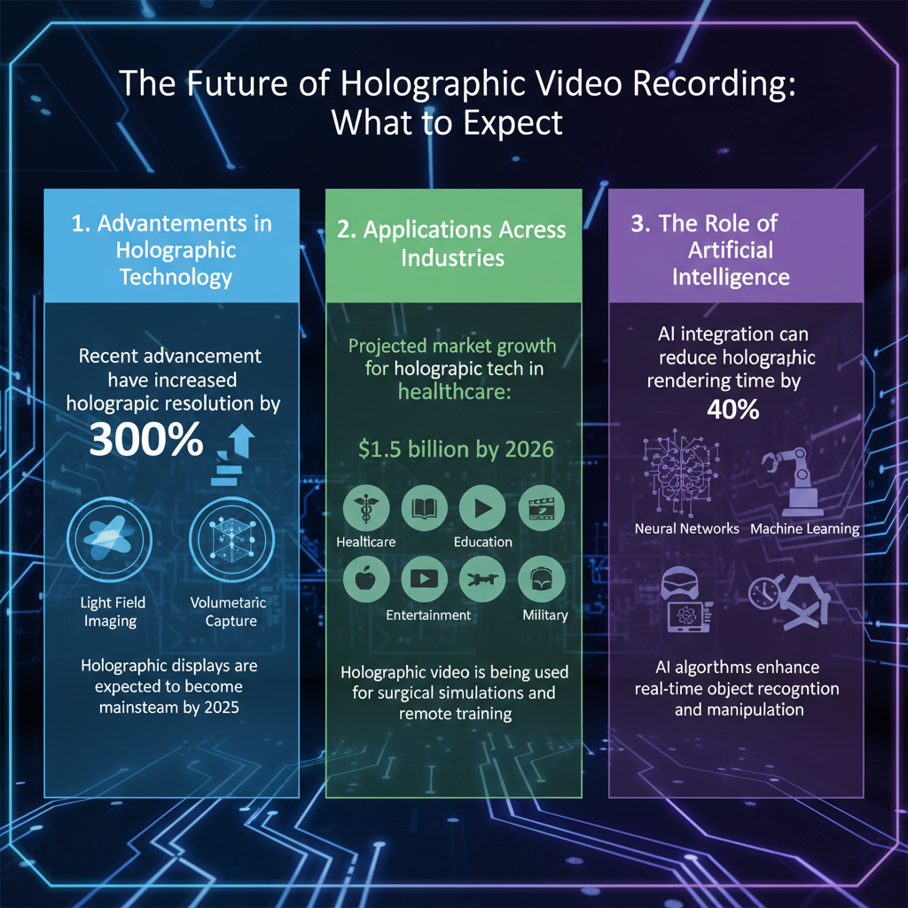 Infographic: The Future of Holographic Video Recording: What to Expect
