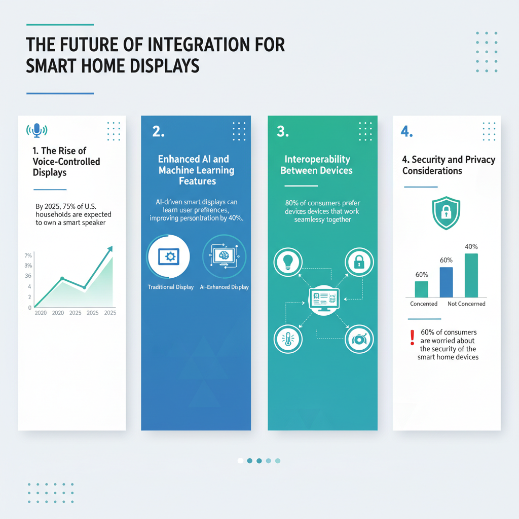 Infographic: The Future of Integration for Smart Home Displays