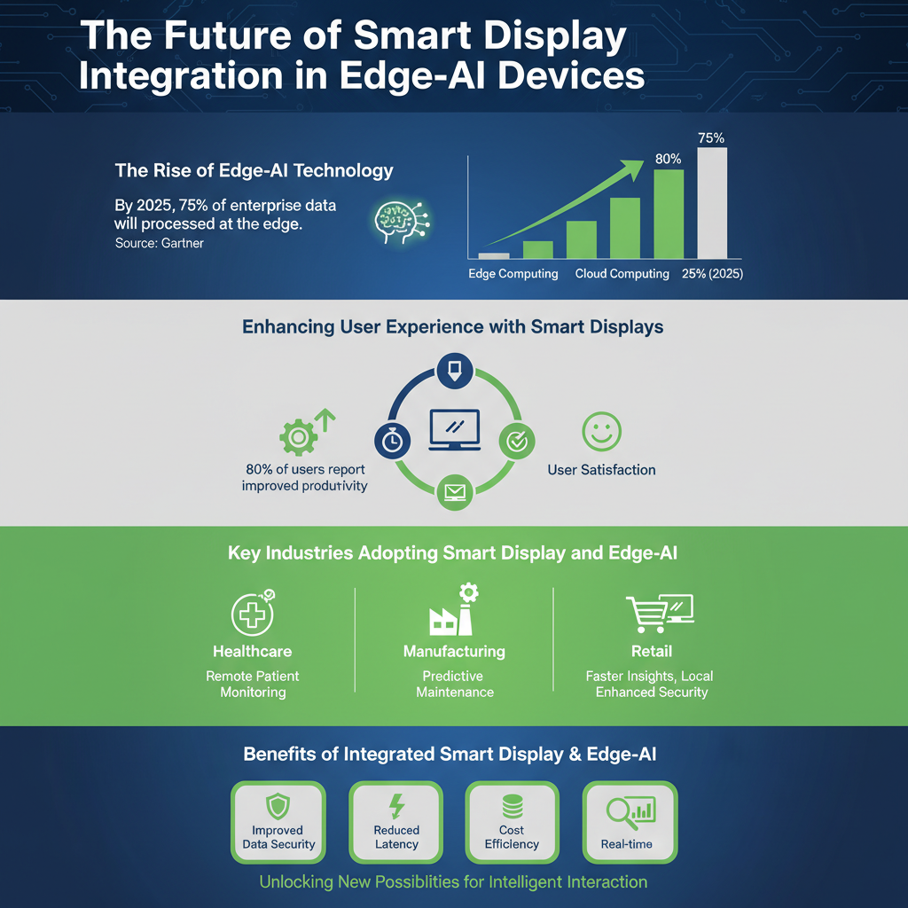 Infographic: The Future of Smart Display Integration in Edge-AI Devices