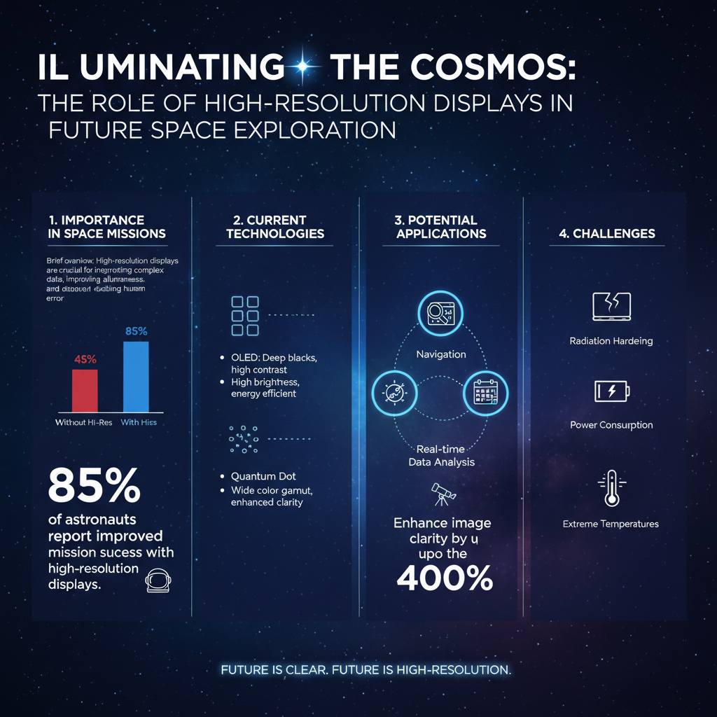 Infographic: The Future of Space Exploration with High-Resolution Displays