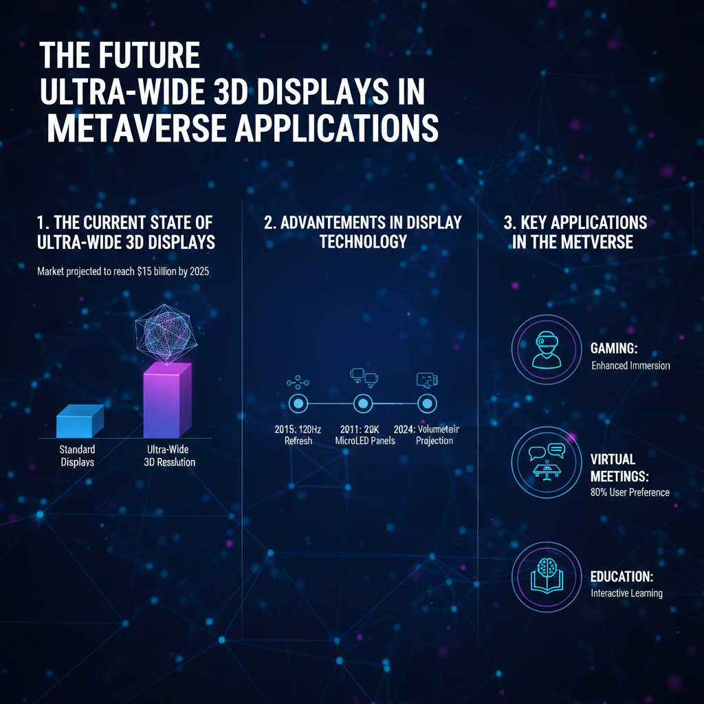 Infographic: The Future of Ultra-Wide 3D Displays in Metaverse Applications