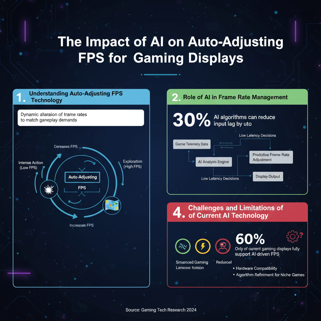 Infographic: The Impact of AI on Auto-Adjusting FPS for Gaming Displays