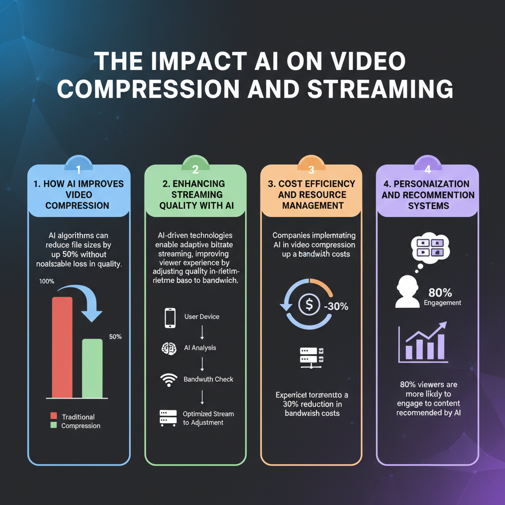Infographic: The Impact of AI on Video Compression and Streaming