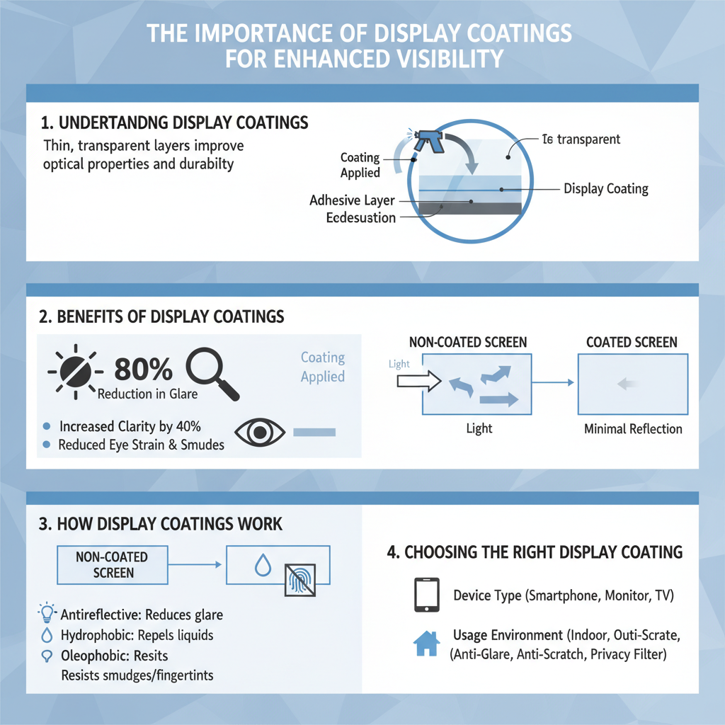 Infographic: The Importance of Display Coatings for Enhanced Visibility