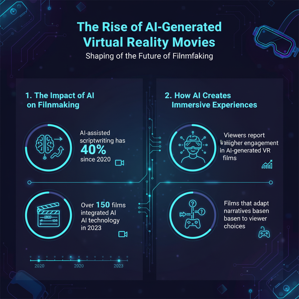 Infographic: The Rise of AI-Generated Virtual Reality Movies