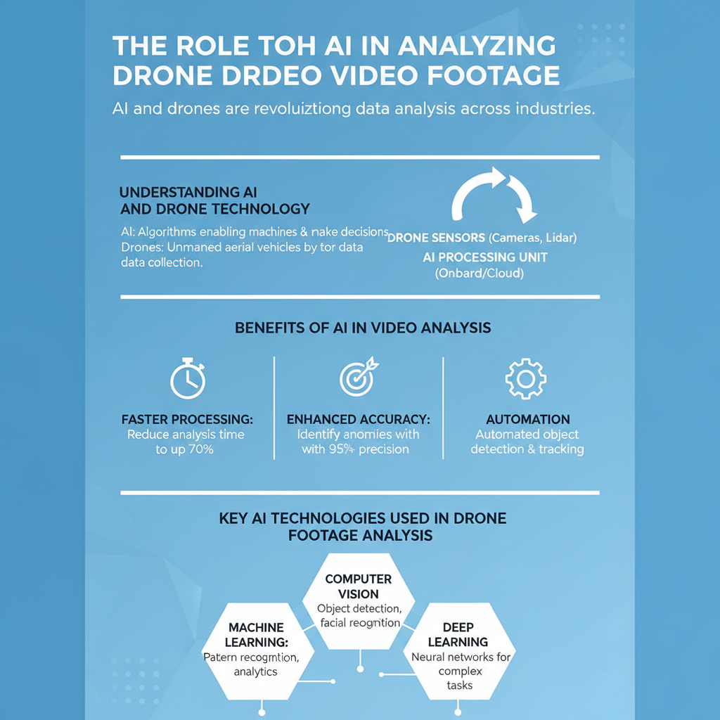 Infographic: The Role of AI in Analyzing Drone Video Footage