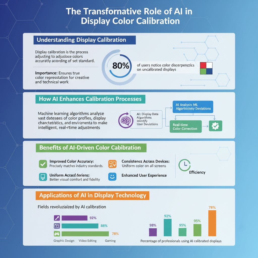 Infographic: The Role of AI in Automatically Calibrating Display Color