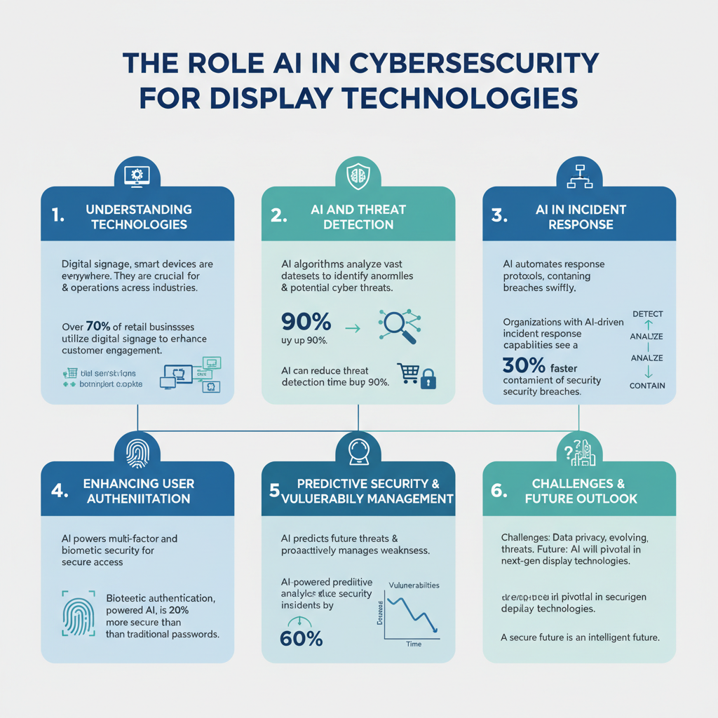 Infographic: The Role of AI in Cybersecurity for Display Technologies