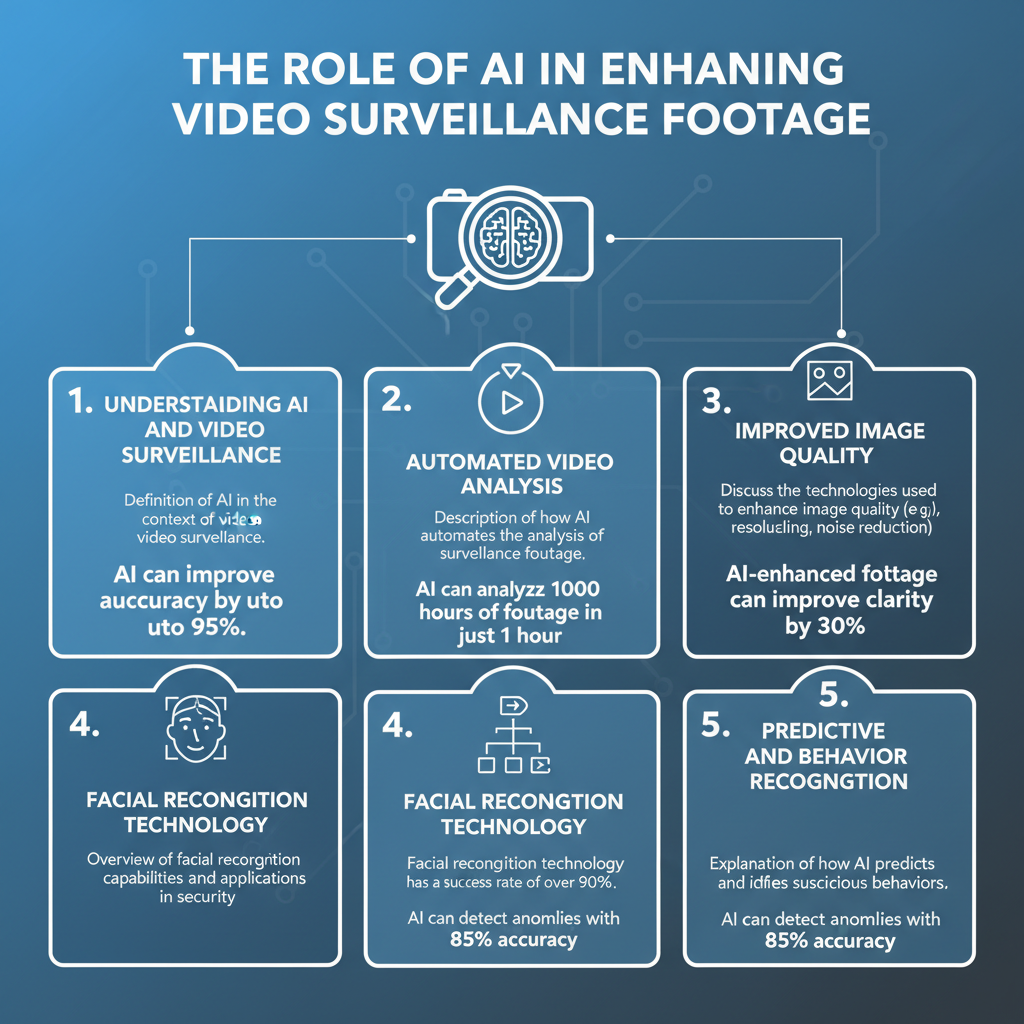 Infographic: The Role of AI in Enhancing Video Surveillance Footage