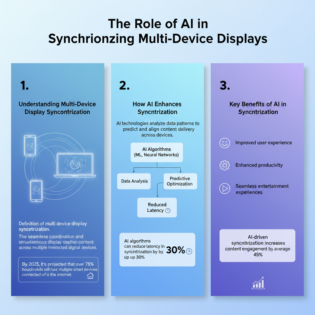Infographic: The Role of AI in Synchronizing Multi-Device Displays