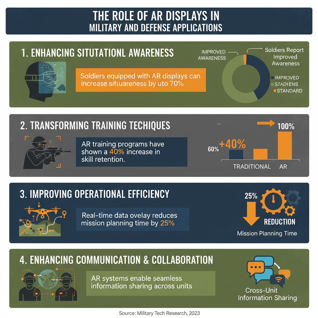 Infographic: The Role of AR Displays in Military and Defense Applications