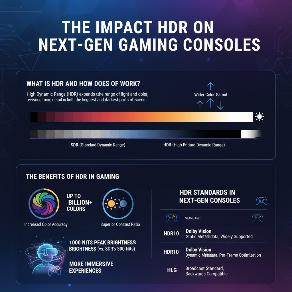 Infographic: The Role of HDR in Next-Gen Gaming Consoles