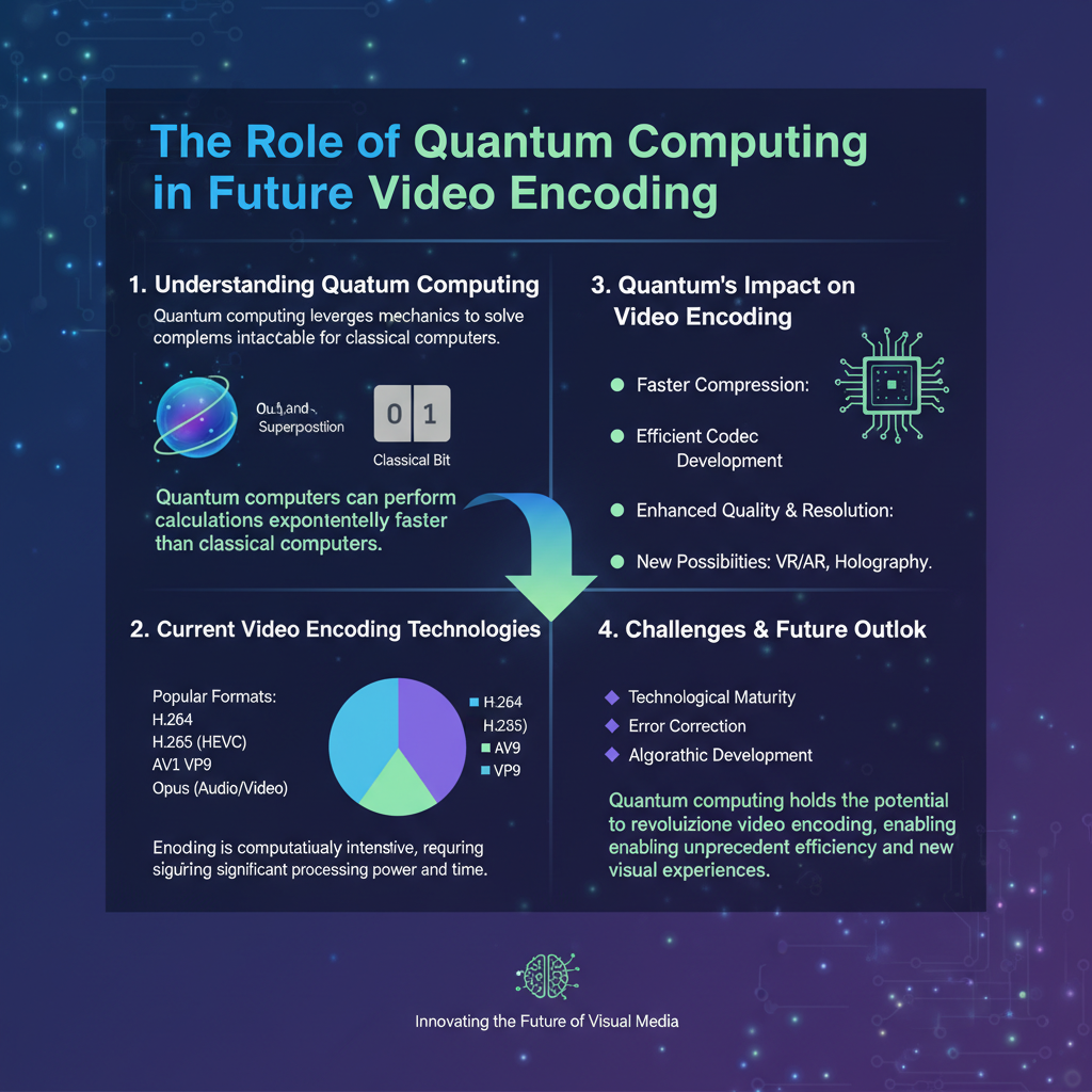 Infographic: The Role of Quantum Computing in Future Video Encoding