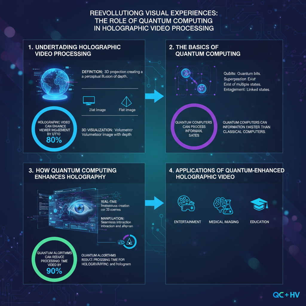 Infographic: The Role of Quantum Computing in Holographic Video Processing