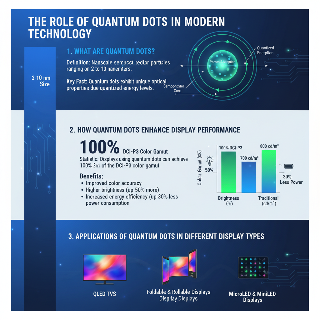 Infographic: The Role of Quantum Dots in Modern Display Technology