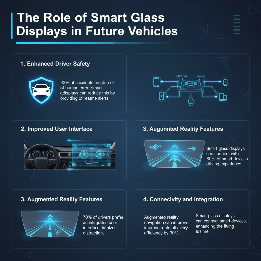 Infographic: The Role of Smart Glass Displays in Future Vehicles