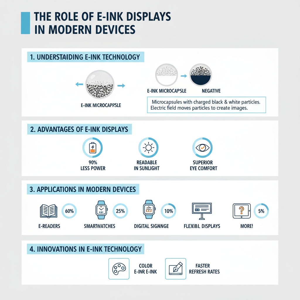Infographic: The Role of e-Ink Displays in Modern Devices