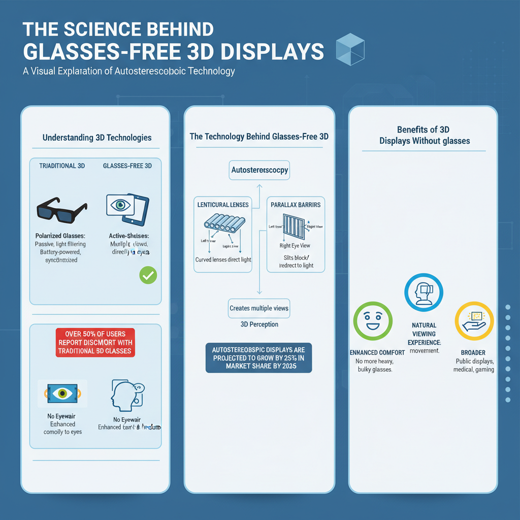 Infographic: The Science Behind 3D Displays Without Glasses