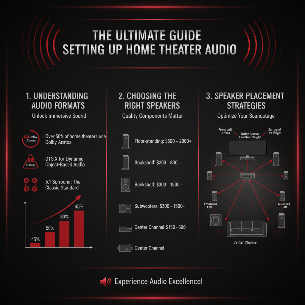 Infographic: The Ultimate Guide to Setting Up Home Theater Audio
