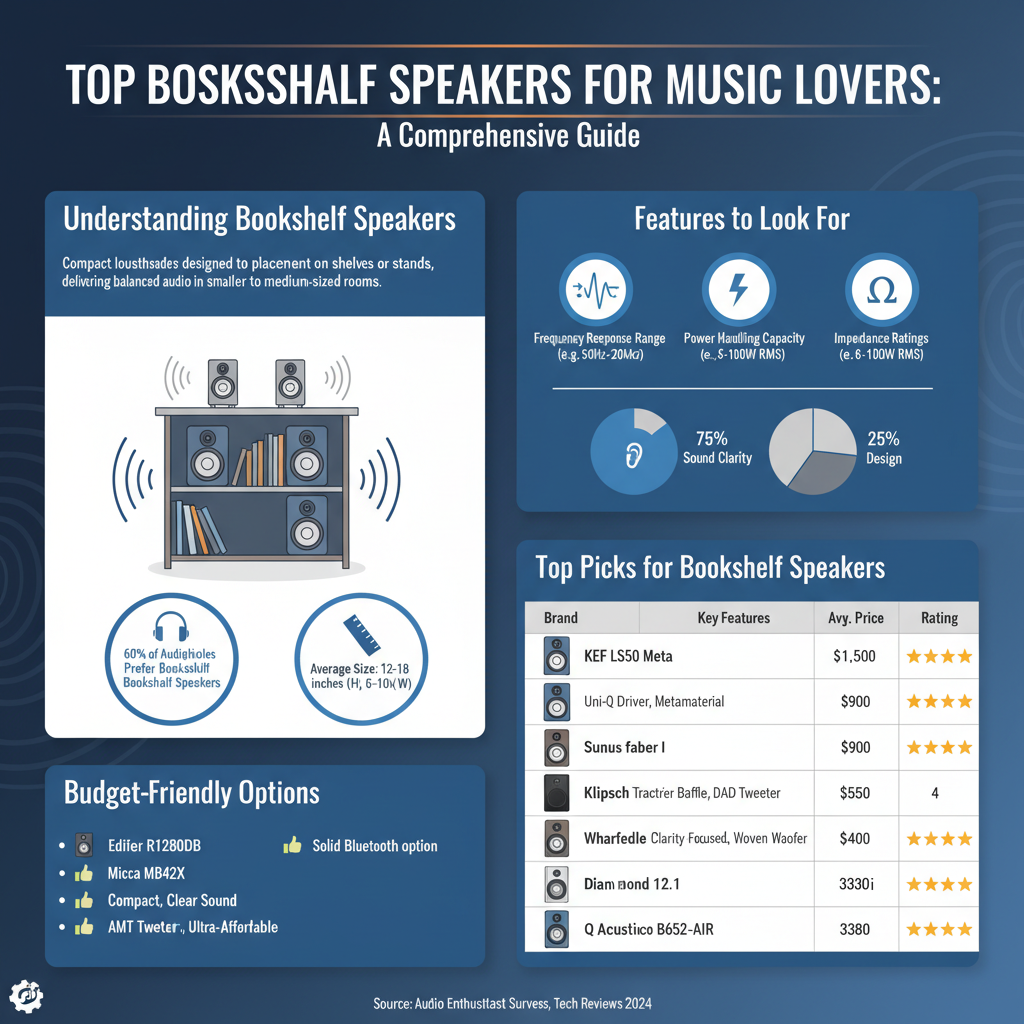 Infographic: Top Bookshelf Speakers for Music Lovers: A Comprehensive Guide