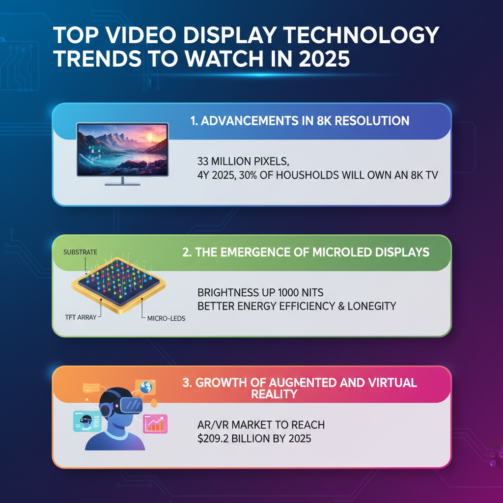 Infographic: Top Video and Display Technology Trends to Watch in 2025