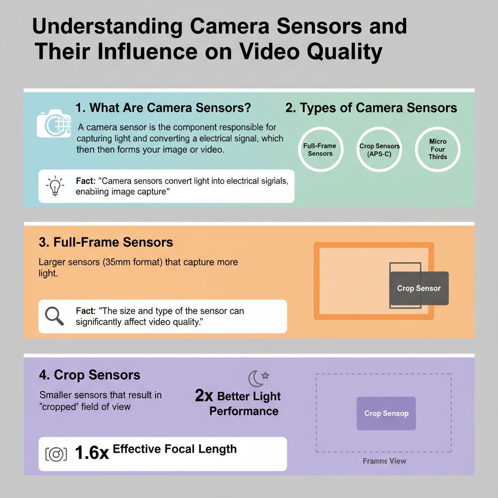Infographic: Understanding Camera Sensors and Their Influence on Video Quality