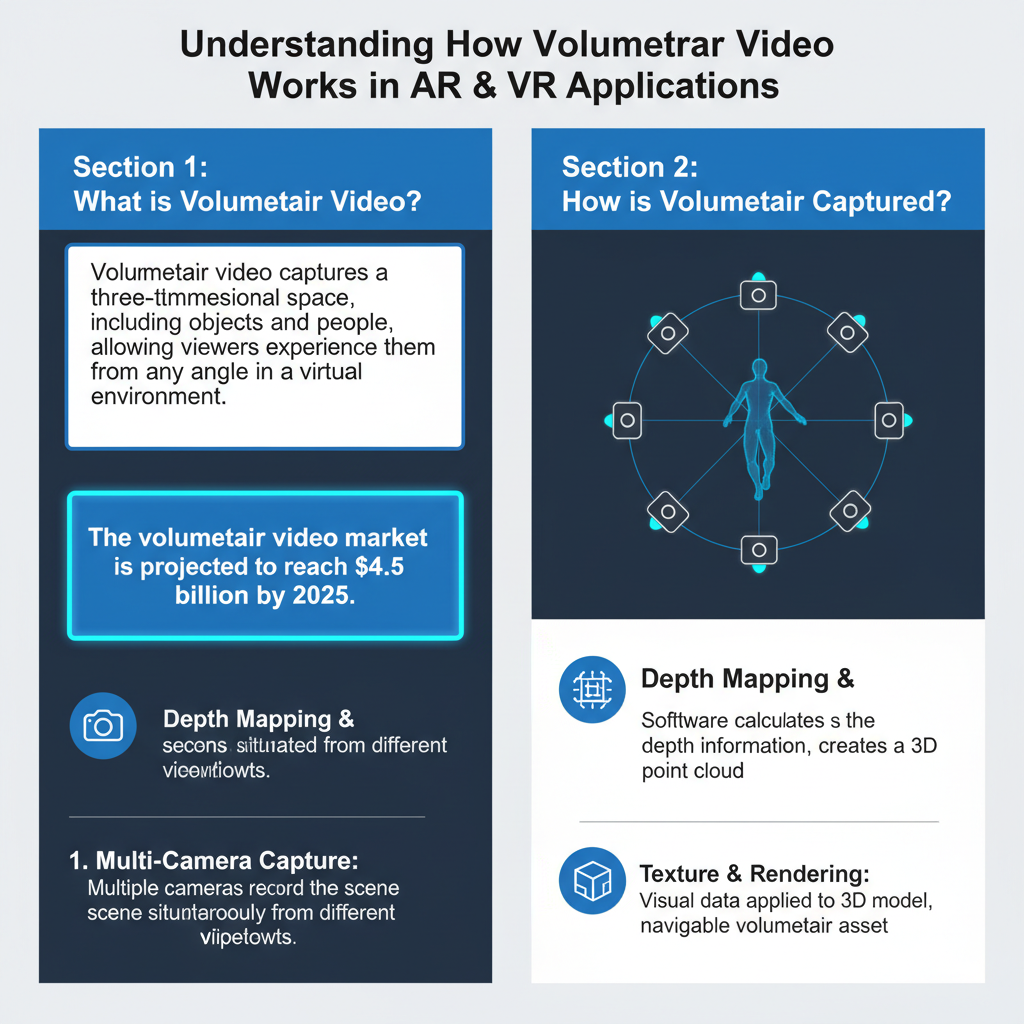 Infographic: Understanding How Volumetric Video Works in AR & VR Applications