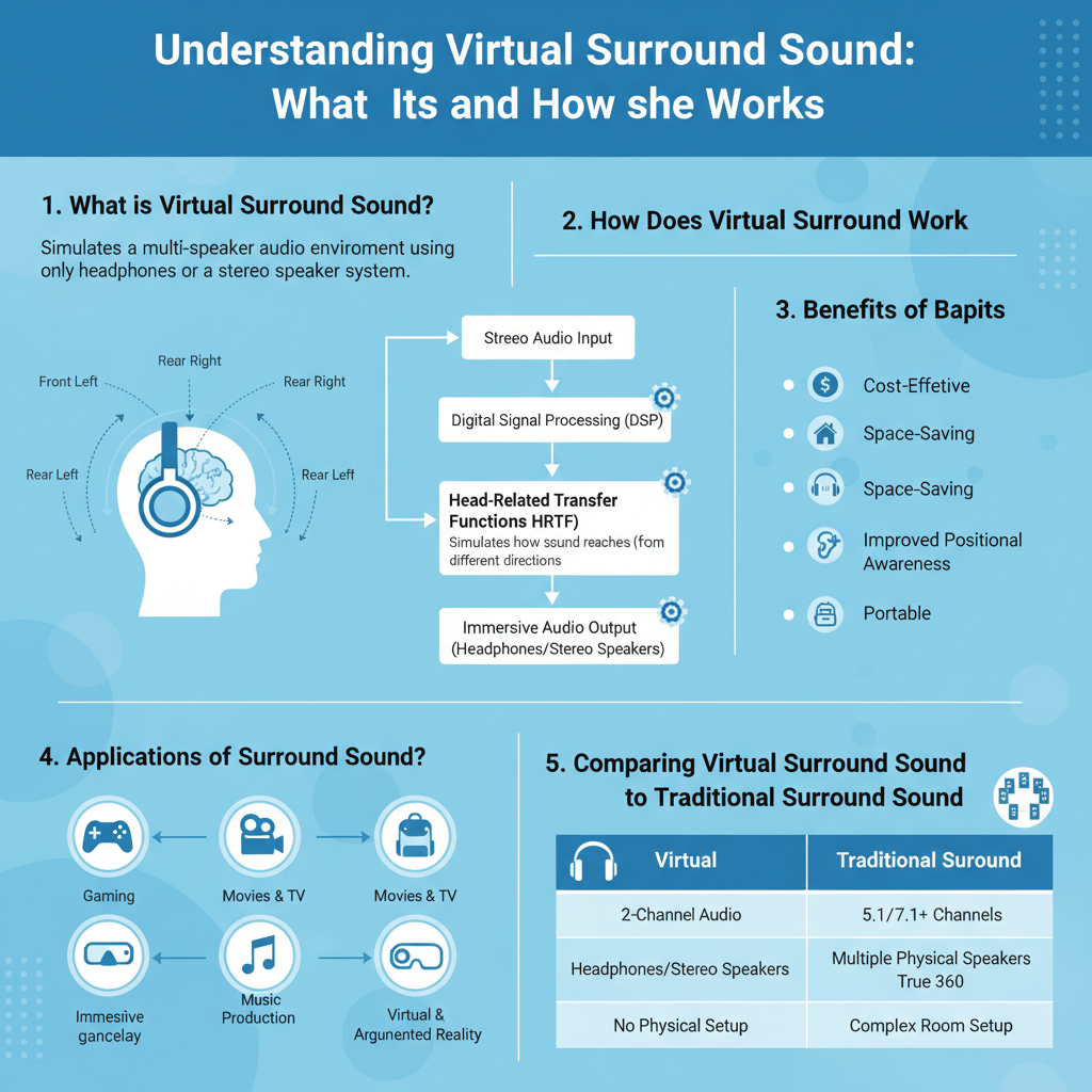 Infographic: Understanding Virtual Surround Sound: What It Is and How It Works